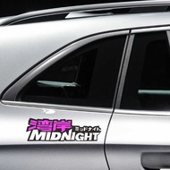 Bay Area Personalized JDM Capital High Loop MIDLIGHT Car Vinyl Sticker Modifiion Decal For