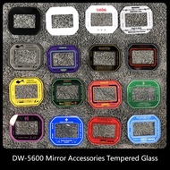 Craft Watch Lens Protector Film compatible For Casioak G-SHOCK Watch Case GM DW-5600 Series GW-B5600 GB-5600 GWX-5600 DW-5030 5000 Band Tempered Glass