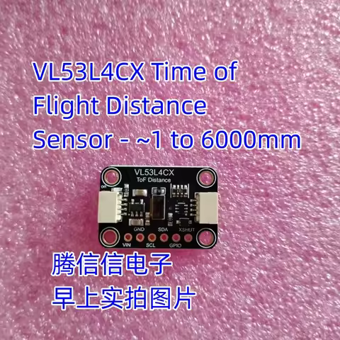 5425 VL53L4CX Time of Flight Distance Sensor - ~1 to 6000mm - STEMMA QT / Qwiic