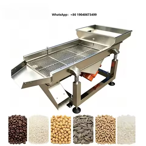 Multipurpose Vegetable Grass Seeds Flower Seeds Flax Seeds Sifting Sorting Grading Linear Vibrating 