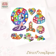 【Authentic Japan Import】 iKing Magnetic Block Classic Magnet Toy - 94Pcs Block Lab Educational DIY E