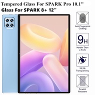 Tempered Glass For Tab SPARK Pro 10.1" inches Anti-Scratch 9H Tempered Glass For MXS Samsung Tablet SPARK 8+ Tablet Screen Protector Film