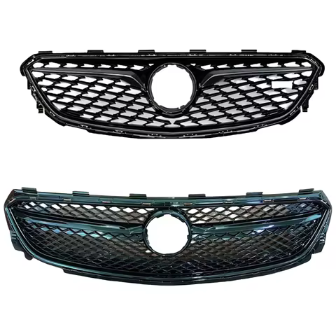 Gloss Black Car Grill for Buick Regal Opel Insignia 17-23 modified Mask net Radiator Grille Car Acce