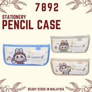 [ 7892 ] Pencil Case Kotak Pensel / Sekolah School / Design Labubu / Stationery