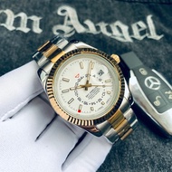 Real Shot❤ T Trendy Indulgurator Automatic Mechanical Watch Steel Band Male Waterproof Luminous Fash