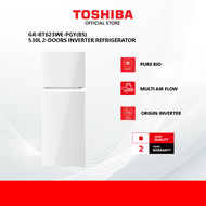 [ NEW 2026 ] Toshiba GR-RT623WE-PGY(B5) 530L 2 Doors Inverter Refrigerator / Freezer / Fridge / Peti