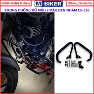 CB350 anti-dumping, CB350 H'ness anti-dumping frame, CB350 engine block protection, mbiker genuine a
