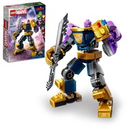 LEGO Marvel Thanos Mech Armor 76242 Avengers Action Figure Set Building Toy with Infinity Gauntlet &
