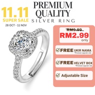 ORLA JEWEL MY - (Princess Ring) silver ring for woman cincin silver perempuan adjustable ring cincin