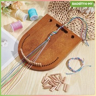 [PromotionMY] Wood Bracelet Maker for Jewelry Enthusiasts Crafting Multicord Knitting