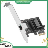 5G PCIe Network Adapter, RTL8126 5G/2.5G/1G/100Mbps Ethernet Card RJ45 LAN Controller