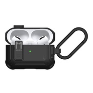 Aulumu A19 AirPods Pro Case [2nd/1st Generation] with Lock • Full-Body Protective Tough Cover with K