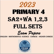 2023 Primary 4 Top School Past Year Exam Papers | P4 SA2+WA 1/2/3 | PSLE Format | With Answers | Sta