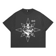Genesis Conspiracy - Oversized T-shirt Revenge Dark Grey Unisex - Cotton Combed 20s