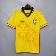 Authentic NEW original Umbro 1994 World Cup Brazil Home Retro Jersey No. 11 Romario Jersey Short-sle