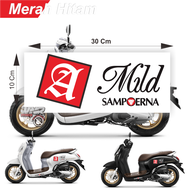 sticker cutting a mild sticker sampoerna mild satu set