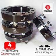 HILUX J E G V CONQUEST 2005-2025 6.139 25MM 4PCS Wheel Spacer Heavy Duty (AWF014) 6X139 25MM