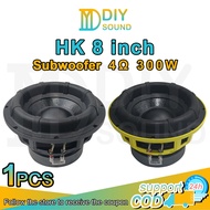 DIYSOUND HK 8 inch 4Ω 300W Subwoofer Speaker BASS Car Speaker Subwoofer 8 inch Speaker Car Stereo