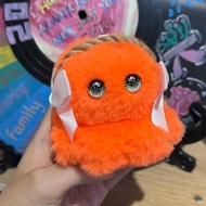 New Limbus Company Game Ishmael Orange Octopus Handmade Pendant Plush Trendy Toy Light Colored Eyes