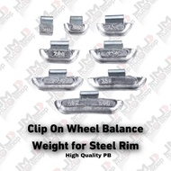 Clip On Wheel Balance Weight for Steel Rim High Quality Tingga PB 50pcs per pack