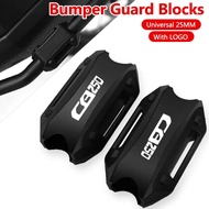 FOR HONDA CB250 CB250R CB300F CB300R CB400 CB400F Motorcycle 25MM Engine Crash Bar Protection Bumper