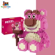 [Tặng quà] Bộ Đồ Chơi Lắp Ráp Lego - Mô Hình Gấu Dâu Tây Siêu Cute