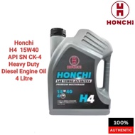Honchi H4  15W40 (4L) API SN CK-4 Heavy Duty Diesel Engine Oil