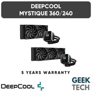 DEEPCOOL Mystique 360/Mystique 240 with 2.8" TFT LCD 360mm AIO 240mm AIO CPU Liquid Cooler