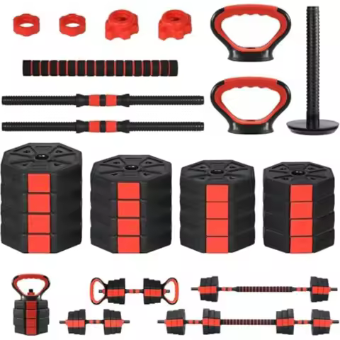 Adjustable Dumbbells 44/66/88Lbs Free Weight Set with Connector 4 In1 Weight Dumbbell Set Used As Ke