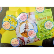 Invitation for christening, birthdays, etc.