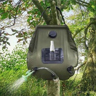 Solar-powered shower bag, cross-border camping bag, outdoor shower bag, foldable portable camping sh