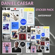 Daniel Caesar Sticker Vinyl Pack Waterproof Anti-fade Sticker Aesthetic Music Decoration Laptop Suit