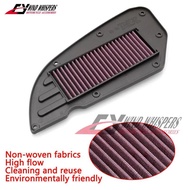 Motorcycle Air Filter Motor Bike Intake Cleaner For Kawasaki J300 J 300 2014-2019