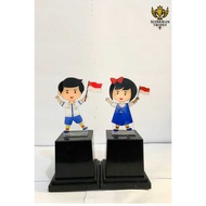 August Trophy August Trophy Acrylic Trophy August Custom Trophy