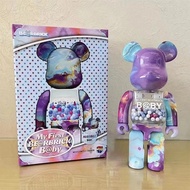 Bearbrick 400 1000 Cooper Bear Violent Bear BeRbrick Building Blocks Gloomy Marble Nebula Qianqiu Co