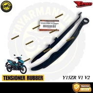 Yamaha Y15ZR V1 V2 Timing Chain Tensioner Rubber / Tensioner Guide Rubber Heavy Duty Anti-Wear Silen