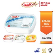 BUNGA RAYA KUS Serbuk Penaik/Tepung Soda/Krim Tartar/Ovalet [70g - 100g]