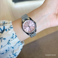 นาฬิกาผู้หญิง Casio แท้ รุ่น LTP-1302DD-4A1 สายสเตนเลสสตีล กันน้ำ รับประกันสินค้า 1 ปี