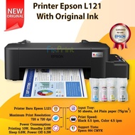 Original Printer Epson L121 A4 Ink Tank Printer Epson L121 L 121 l121