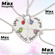 MAXG 4 Bff Fashion Love Necklace Best Friend Froever Necklace