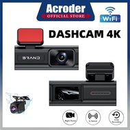 Acroder Dashcam Car Dual Channel 4K 24H Parking Surveillance WiFi App Control