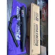 MUFFLER EXHAUST BACK PRESSURE SLIP-ON STD UMA RACING FOR YAMAHA LC4S V1-V7
