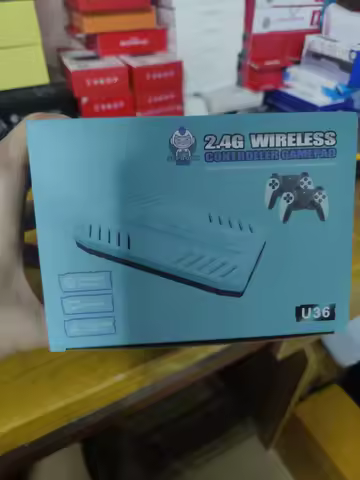 U36 Wireless Game Stick Retro Gaming Console S905 128G 50,000+ Games Support 40+ Classic Emulators F