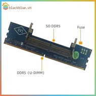 BBLUE Laptop DDR5 RAM To Desktop DDR5 U-DIMM Adapter Protection Memory Card Converter DDR5 Memory RA