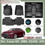 LHD Floor for Lexus ES 300h ES250 350 200 F Sport Hybrid 2019~2023 Foot Waterproof Pads Custom Liner