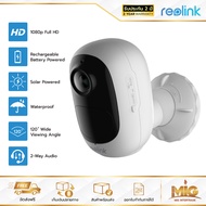 Reolink Argus 2E Full HD 1080P ชาร์จไฟผ่านแผงโซล่าเซลล์ได้ กันน้ำ กันฝุ่น มาตรฐาน IP65 รับประกัน 2 ปี