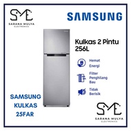 SAMSUNG KULKAS 2 PINTU RT25FAR - LEMARI ES 2 PINTU TANPA BUNGA ES 256L