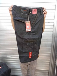 celana pendek pria cargo cardinal big size model 7/8 irya fashion