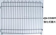 【優寵物】3尺*2.5尺（強化）金屬靜電粉體烤漆組合式圍片《寬90公分X高76公分》圍欄 柵欄 圍籬 (台灣製造)優惠