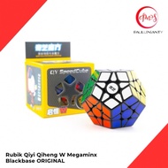 HITAM Cube Puzzle Megaminx Qiyi Qiheng W Megaminx Blackbase Original black